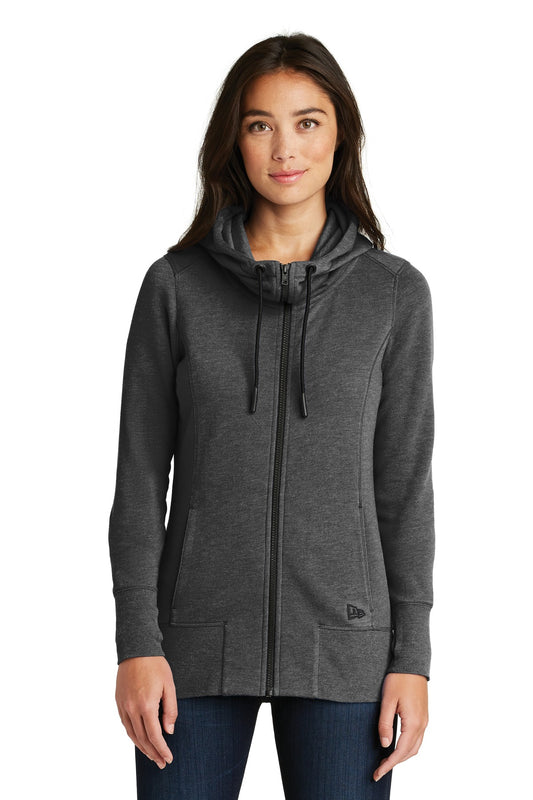 New Era Â® Women's Tri-Blend Fleece Full-Zip Hoodie. LNEA511