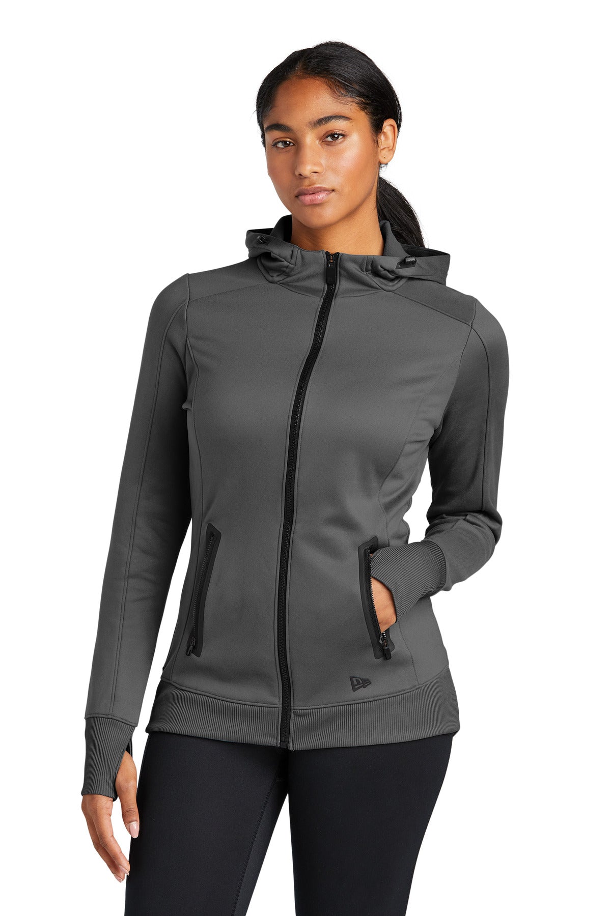 New Era ? Women's Venue Fleece Full-Zip Hoodie. LNEA522