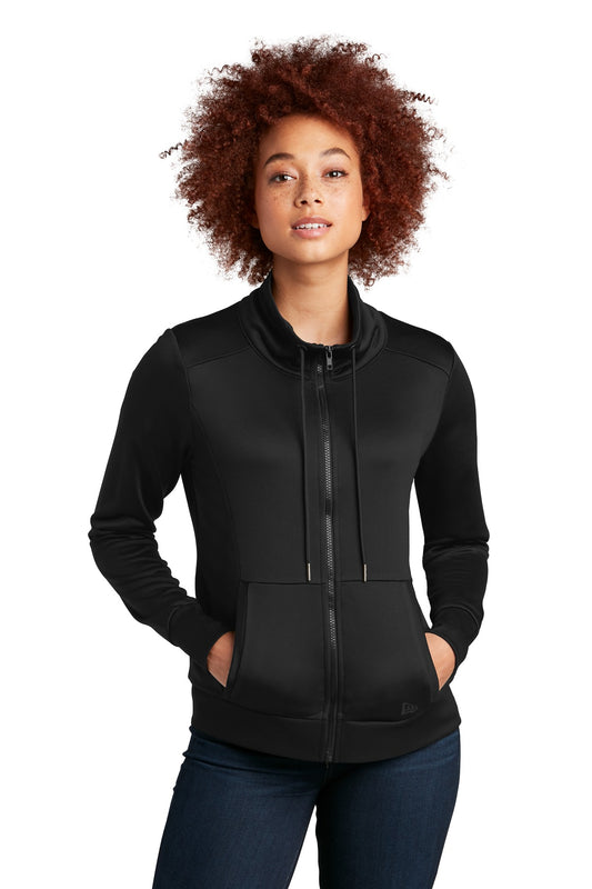 New EraÂ® Women's Performance Terry Full-Zip Cowl LNEA530