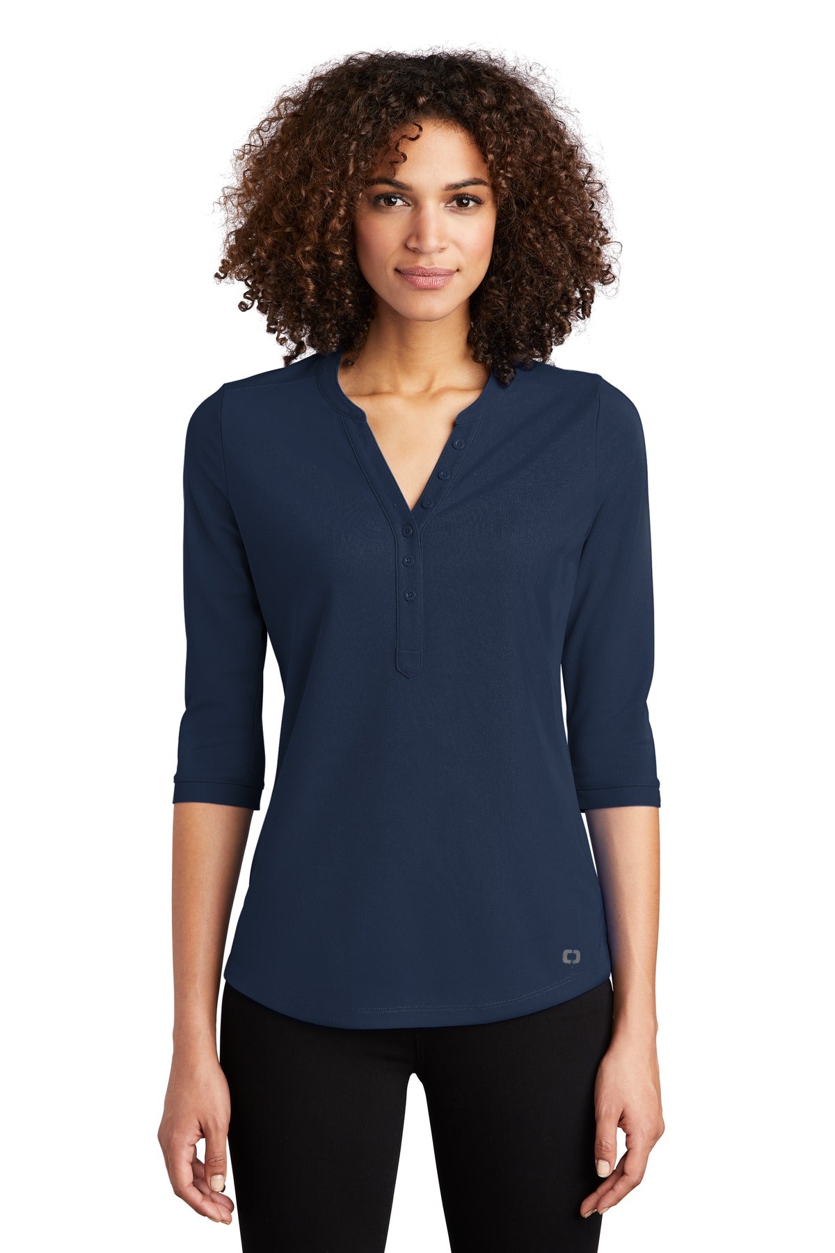 OGIO? Women's Jewel Henley LOG104
