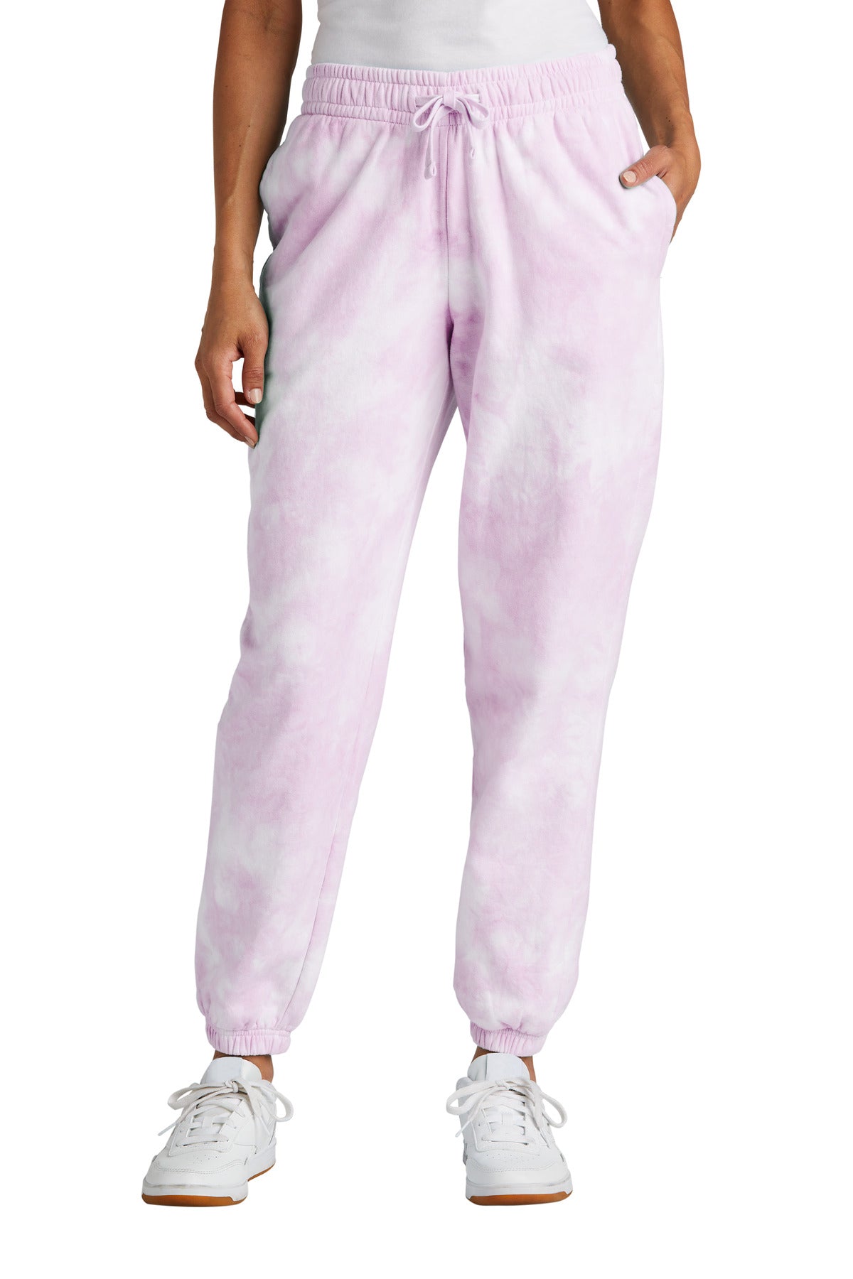 Port & Coâ„¢ Women's Beach WashÂ® Cloud Tie-Dye Sweatpant LPC140P