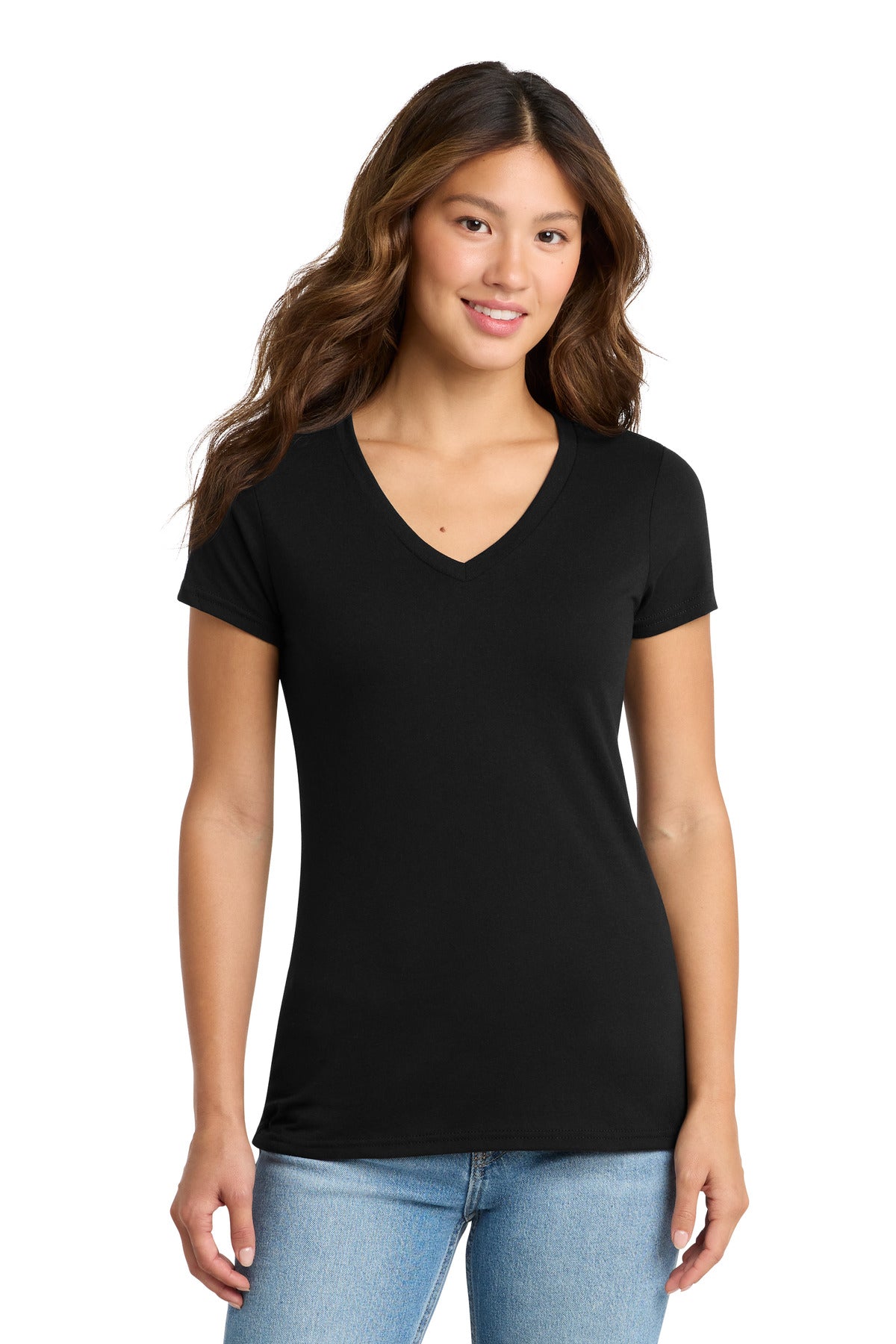 Port & Coâ„¢ Women's Tri-Blend V-Neck Tee. LPC330V