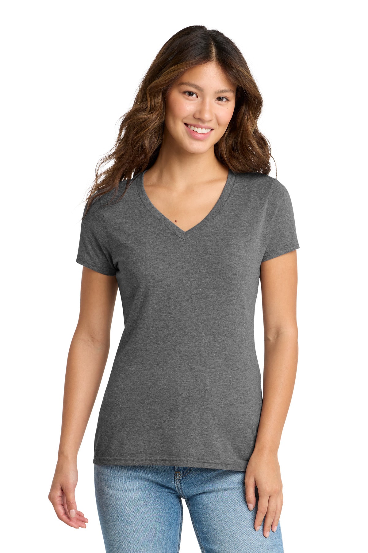 Port & Coâ„¢ Women's Tri-Blend V-Neck Tee. LPC330V