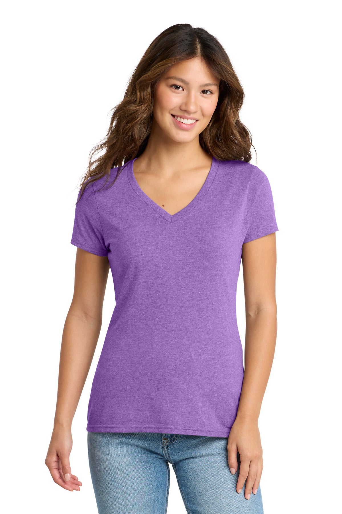 Port & Coâ„¢ Women's Tri-Blend V-Neck Tee. LPC330V
