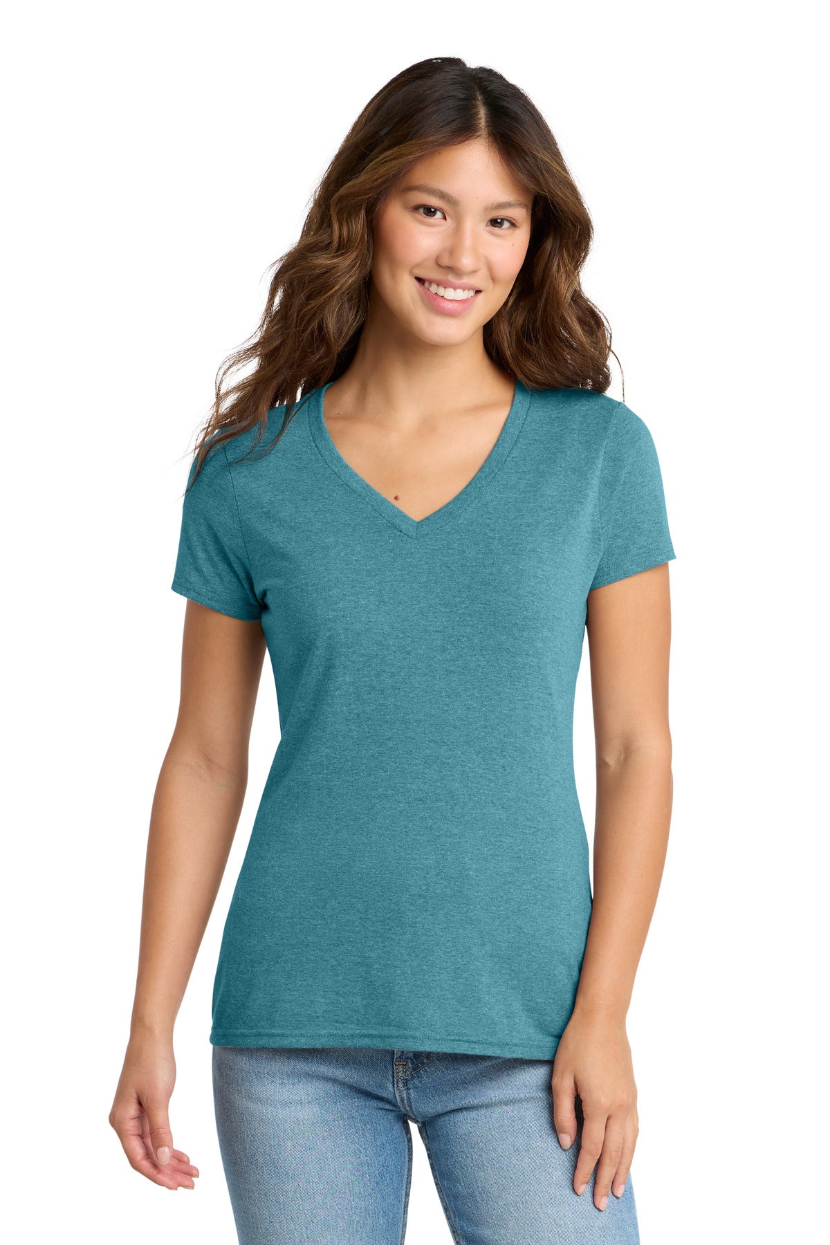 Port & Coâ„¢ Women's Tri-Blend V-Neck Tee. LPC330V