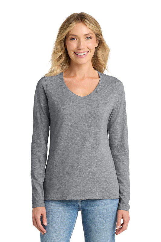 Port & CoŸ?? Women's Long Sleeve Fan Favorite V-Neck Tee. LPC450VLS