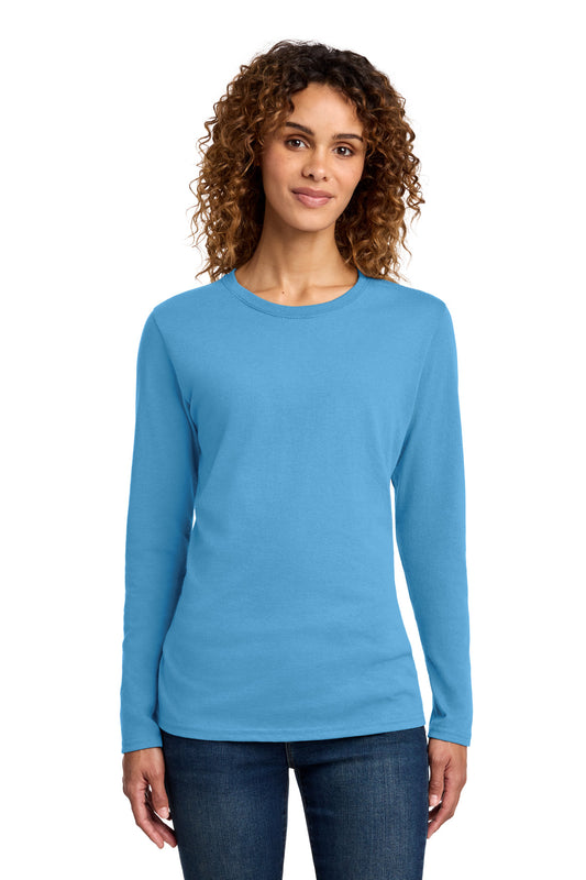 Port & CoŸ?? Women's Long Sleeve Core Cotton Tee. LPC54LS