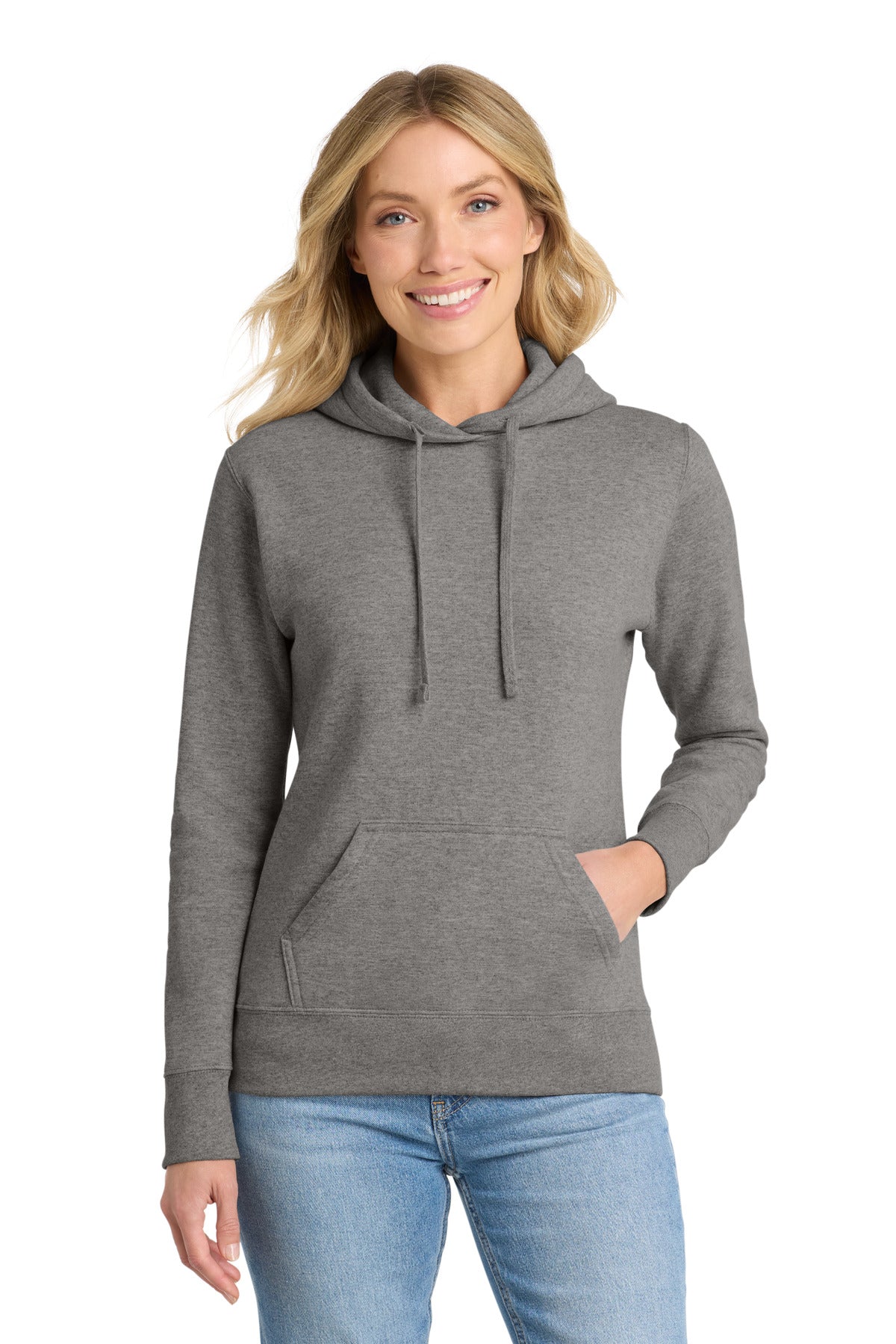 Port & Coâ„¢ Women's Core Fleece Pullover Hooded Sweatshirt LPC78H