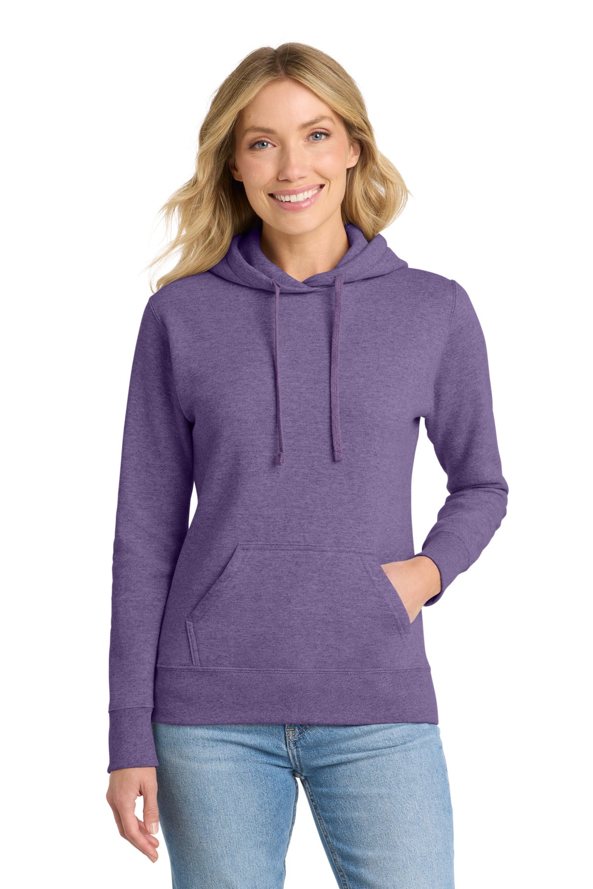 Port & Coâ„¢ Women's Core Fleece Pullover Hooded Sweatshirt LPC78H