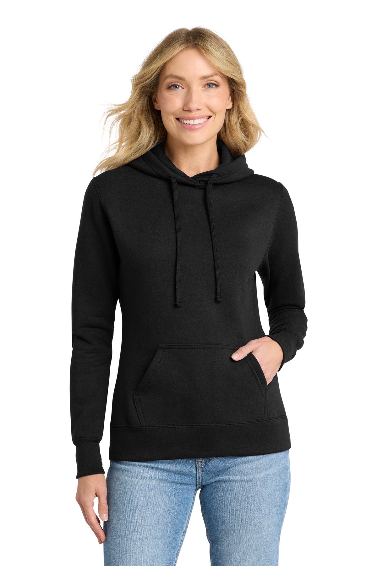 Port & Coâ„¢ Women's Core Fleece Pullover Hooded Sweatshirt LPC78H