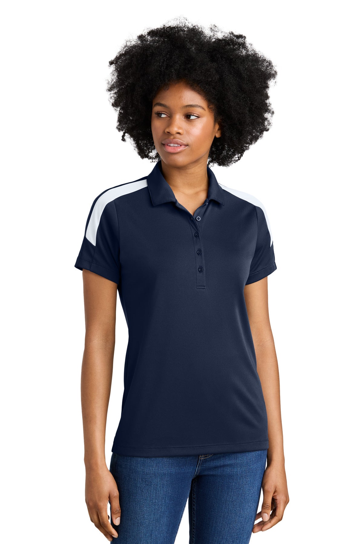 Sport-Tek?? Women's CompetitorŸ?? United Polo LST104