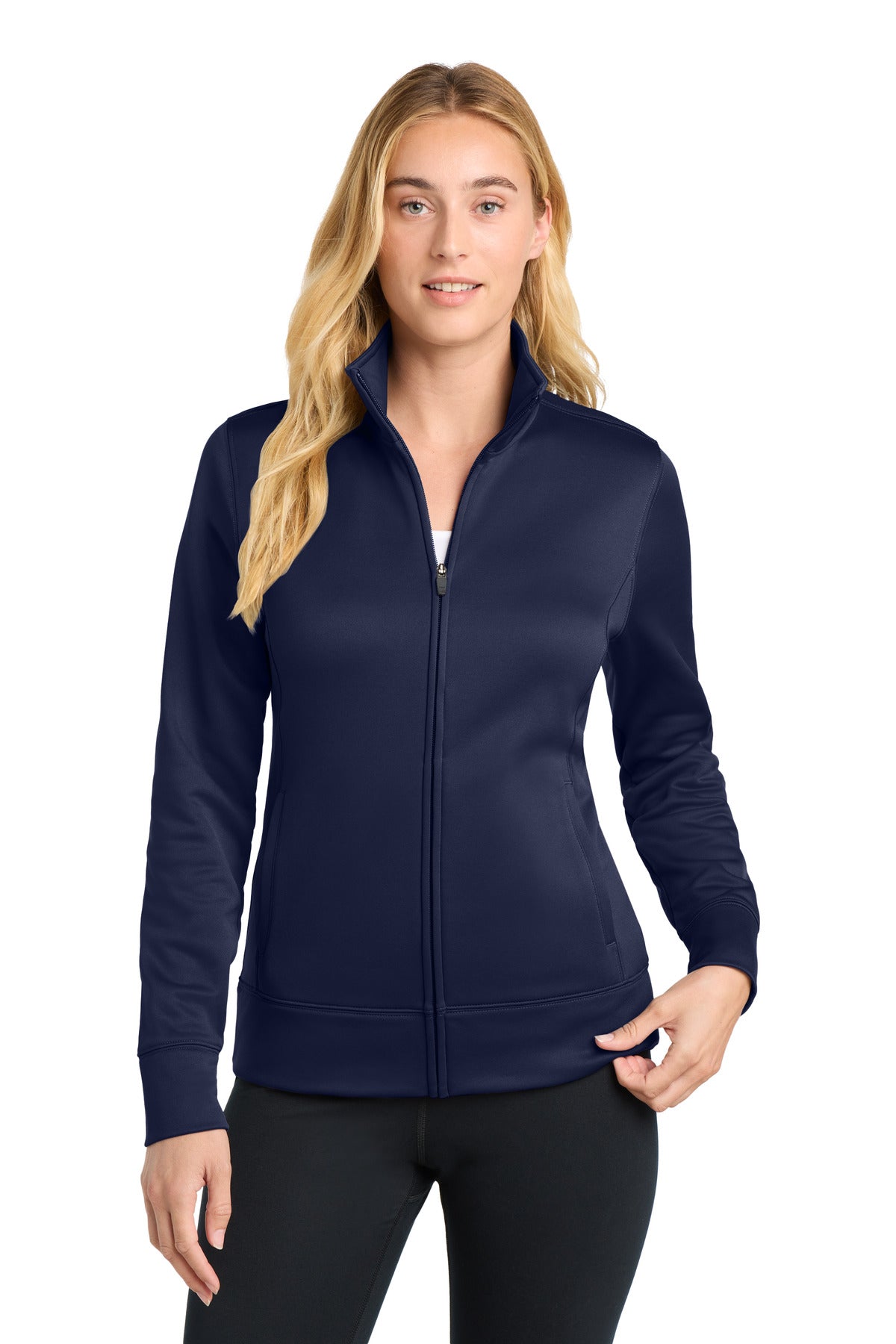 Sport-TekÂ® Women's Sport-WickÂ® Fleece Full-Zip Jacket.  LST241