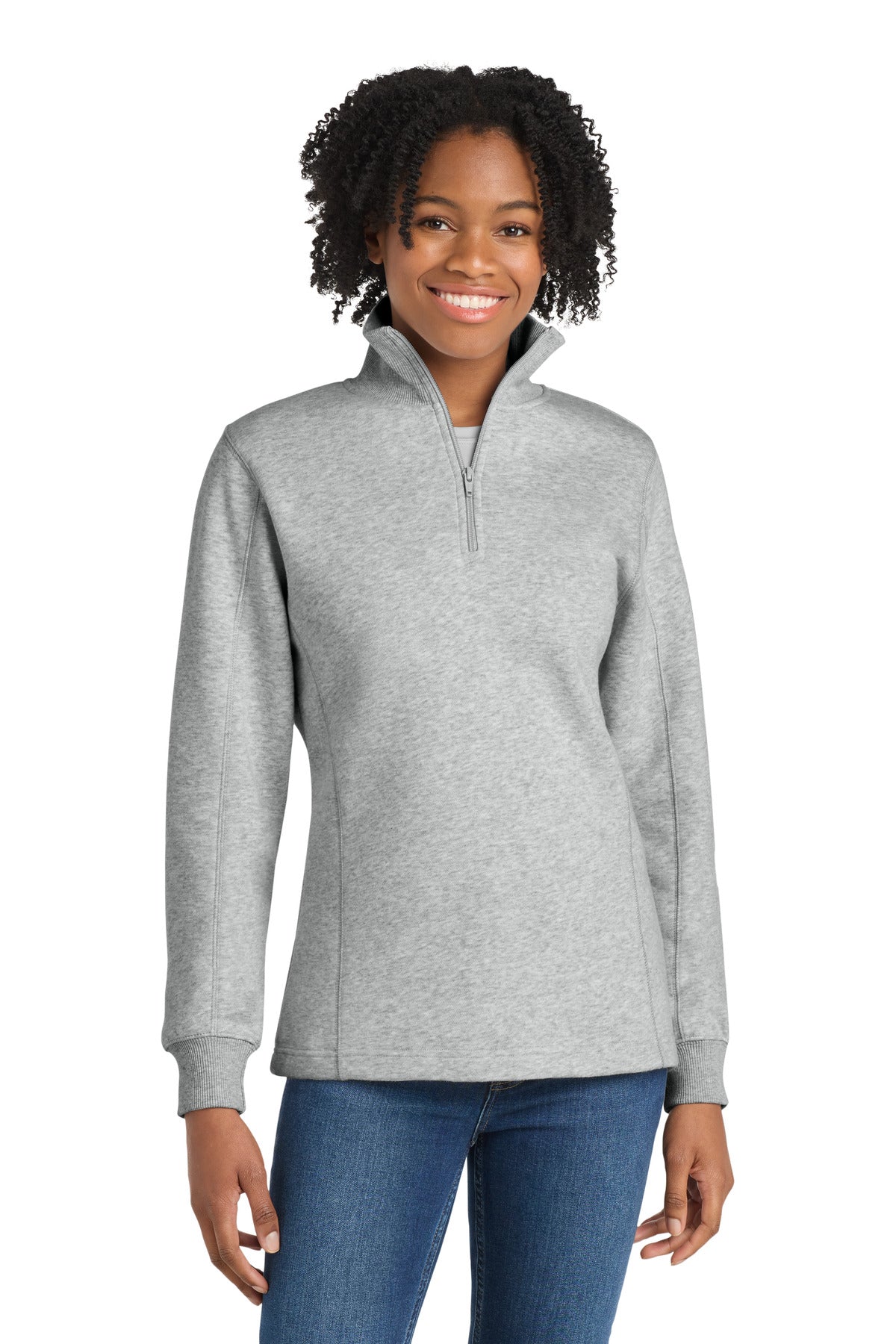 Sport-TekÂ® Women's 1/4-Zip Sweatshirt. LST253