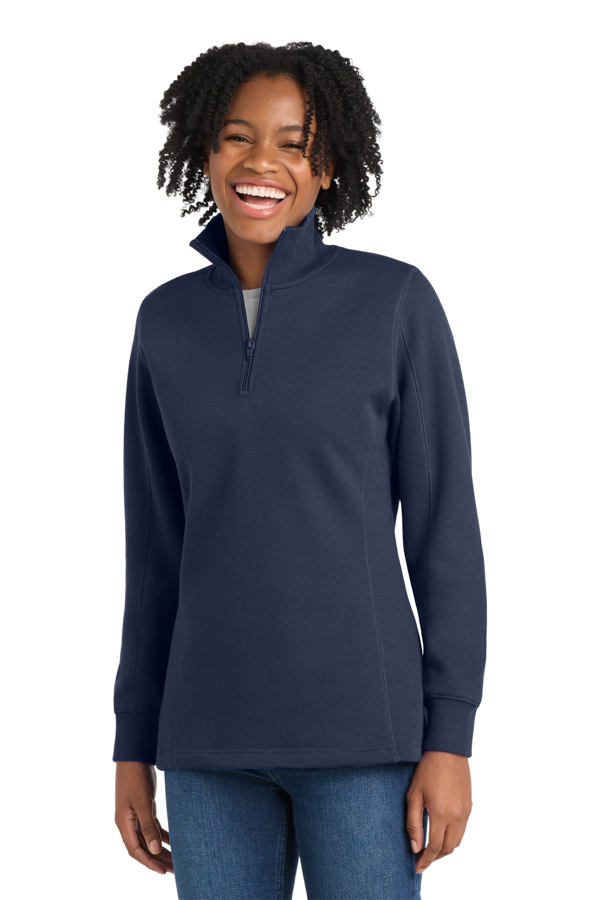 Sport-TekÂ® Women's 1/4-Zip Sweatshirt. LST253