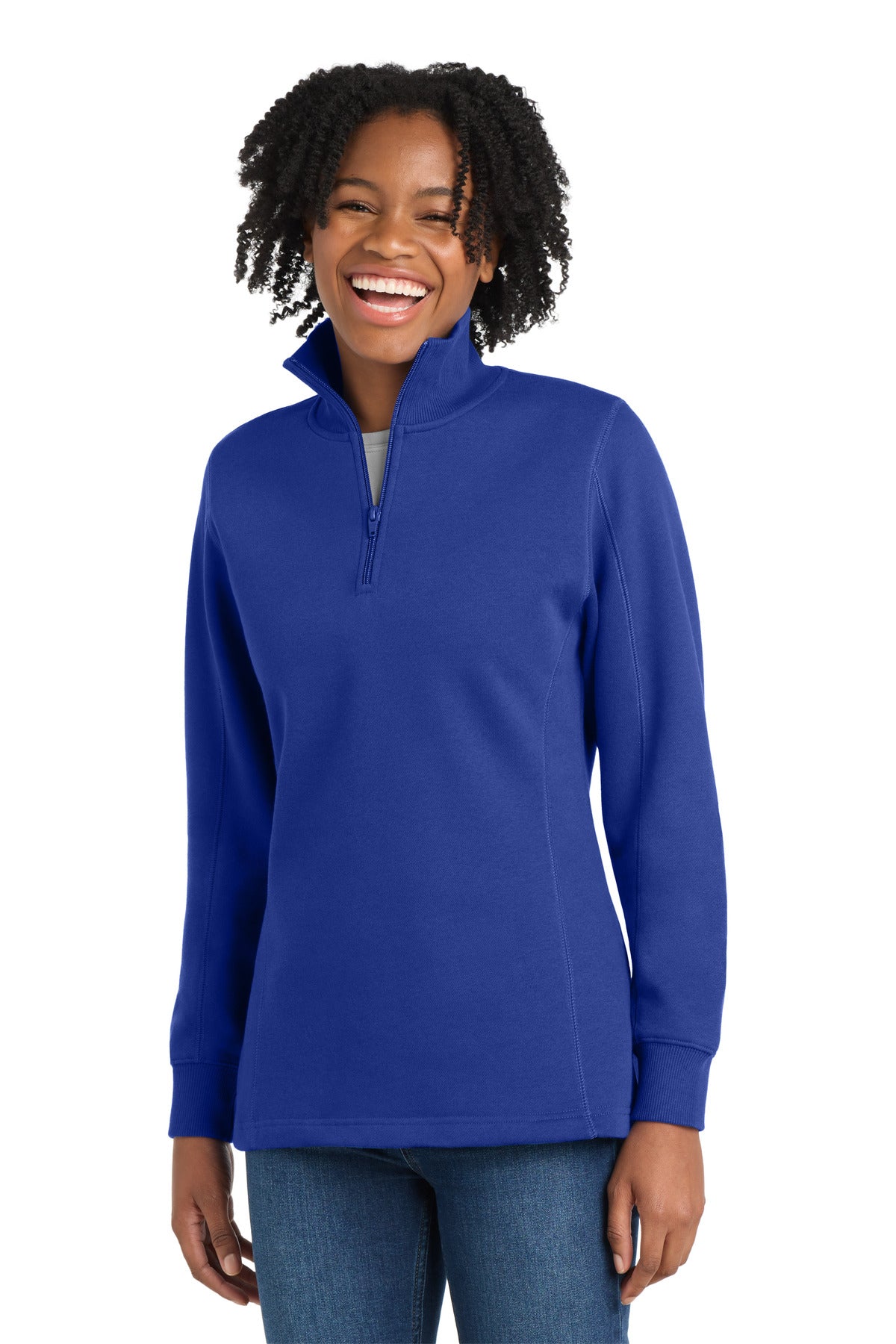 Sport-TekÂ® Women's 1/4-Zip Sweatshirt. LST253