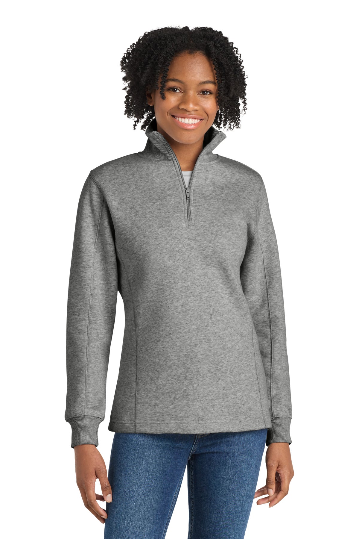 Sport-Tek?? Women's 1/4-Zip Sweatshirt. LST253