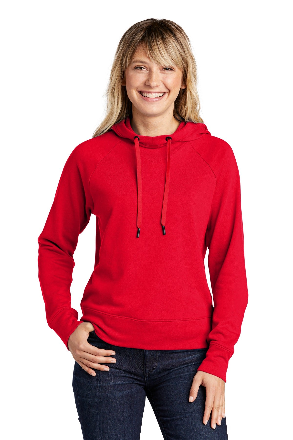 Sport-Tek ? Women's Lightweight French Terry Pullover Hoodie. LST272