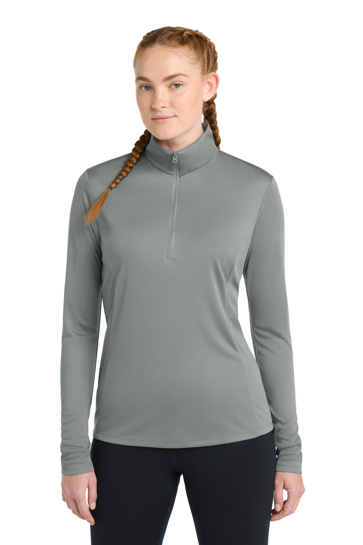 Sport-TekÂ® Women's PosiChargeÂ® Competitorâ„¢ 1/4-Zip Pullover. LST357