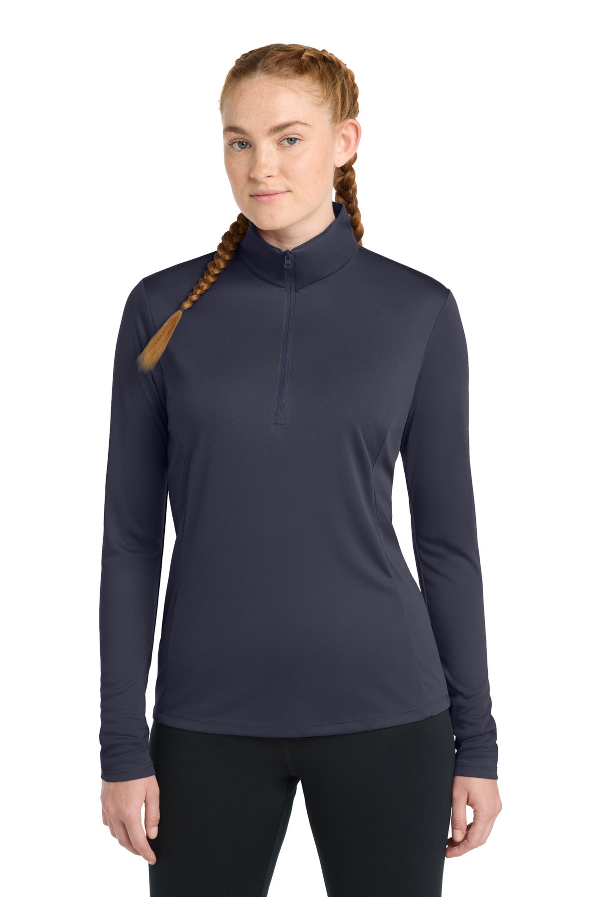 Sport-TekÂ® Women's PosiChargeÂ® Competitorâ„¢ 1/4-Zip Pullover. LST357