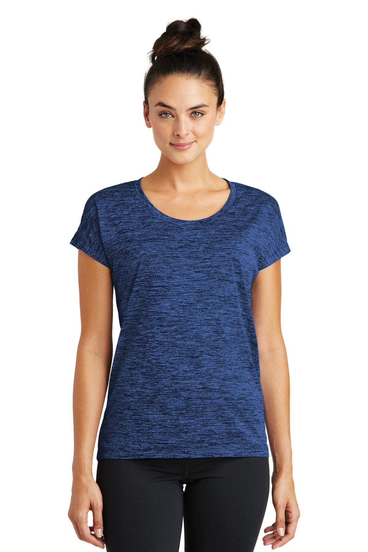 Sport-Tek? Women's PosiCharge? Electric Heather Sporty Tee. LST390