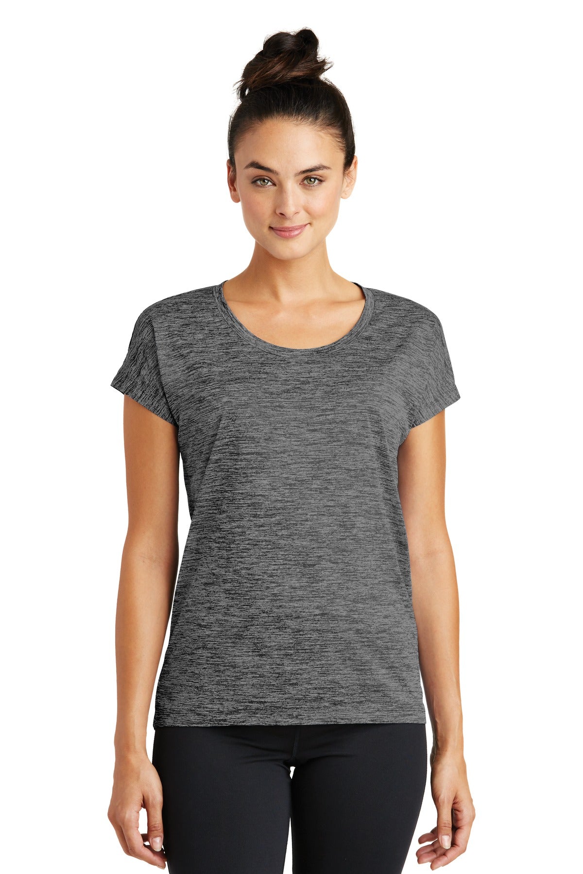 Sport-Tek? Women's PosiCharge? Electric Heather Sporty Tee. LST390