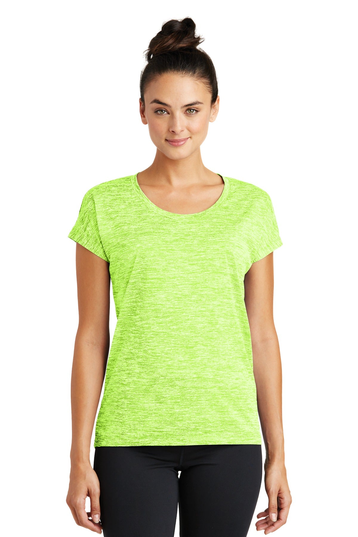 Sport-Tek? Women's PosiCharge? Electric Heather Sporty Tee. LST390