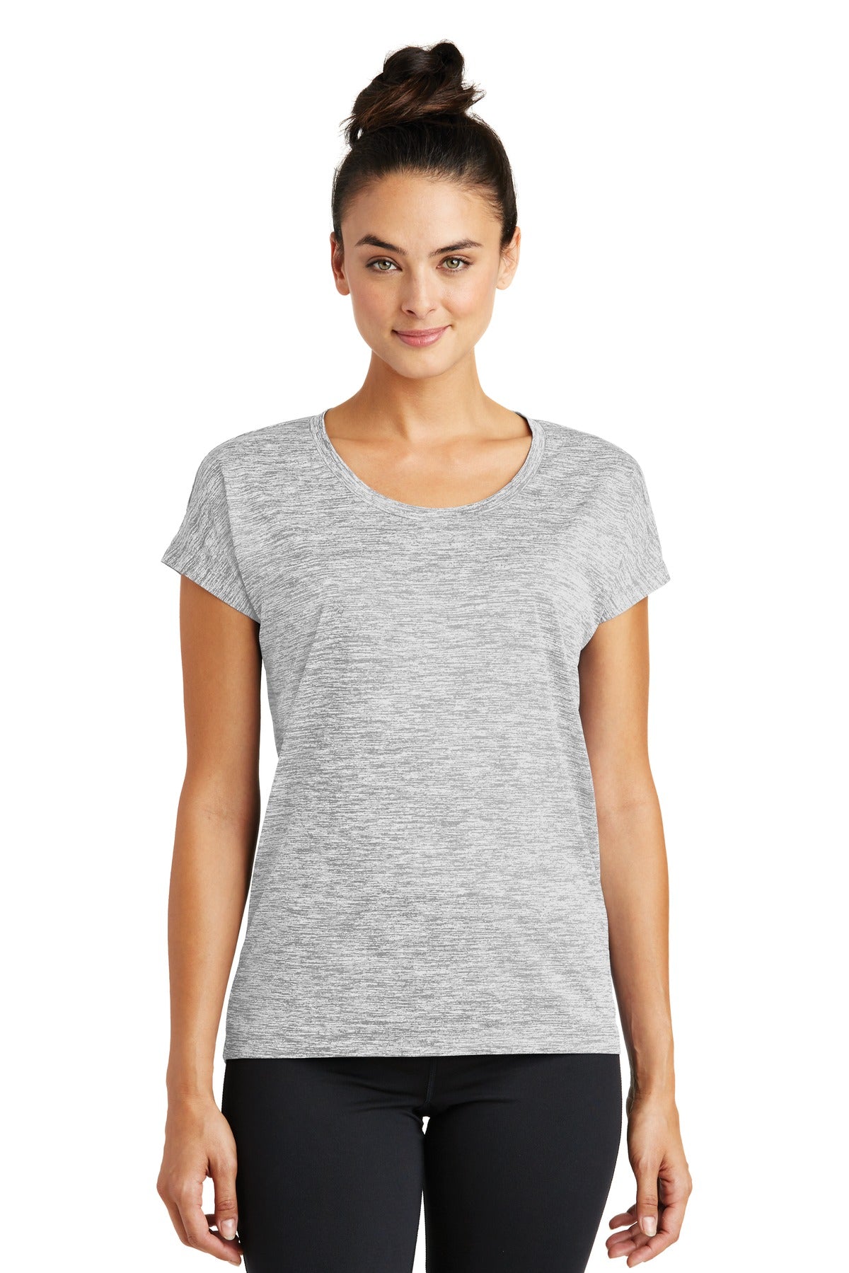 Sport-Tek? Women's PosiCharge? Electric Heather Sporty Tee. LST390