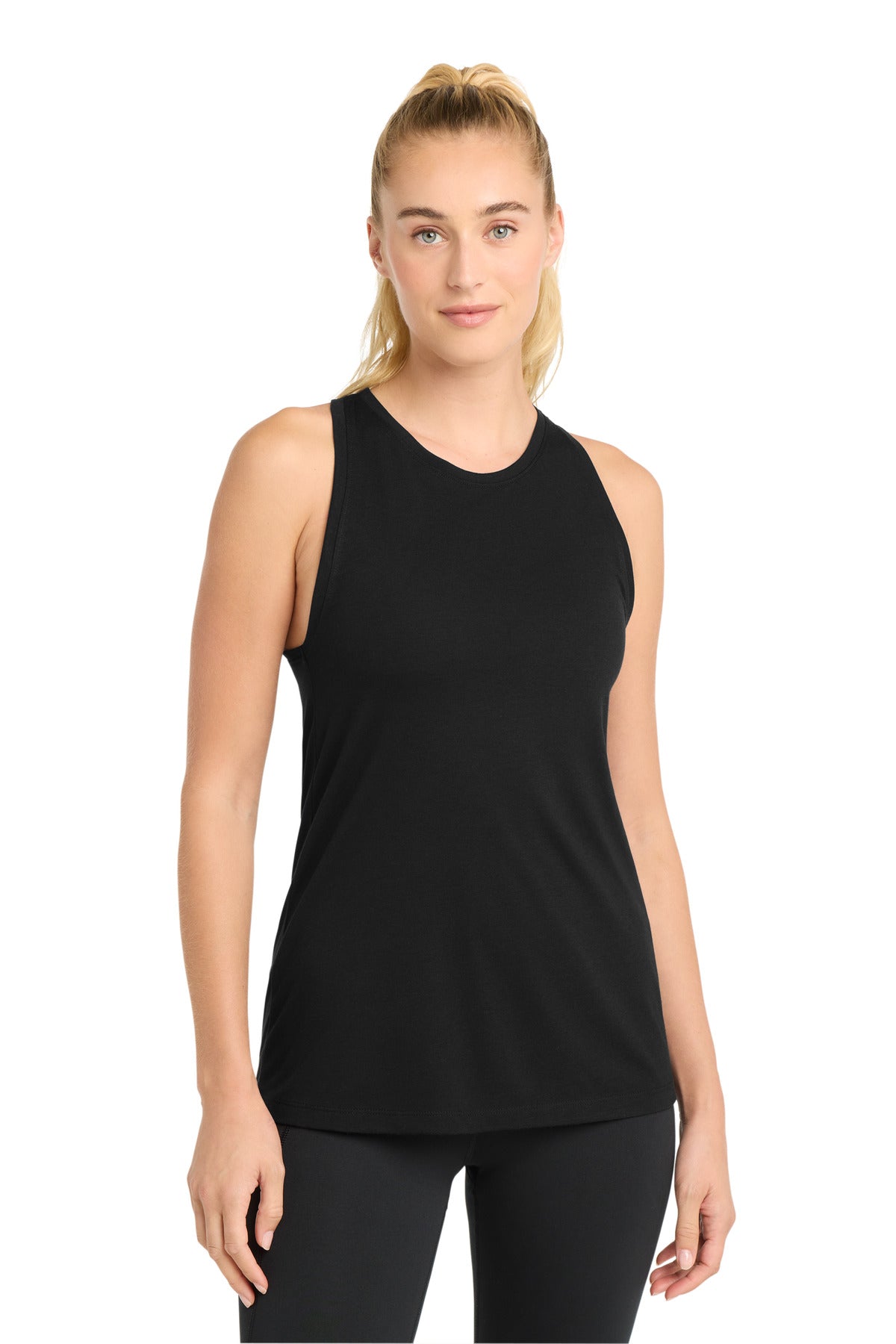 Sport-Tek Â® Women's PosiCharge Â® Tri-Blend Wicking Tank. LST402