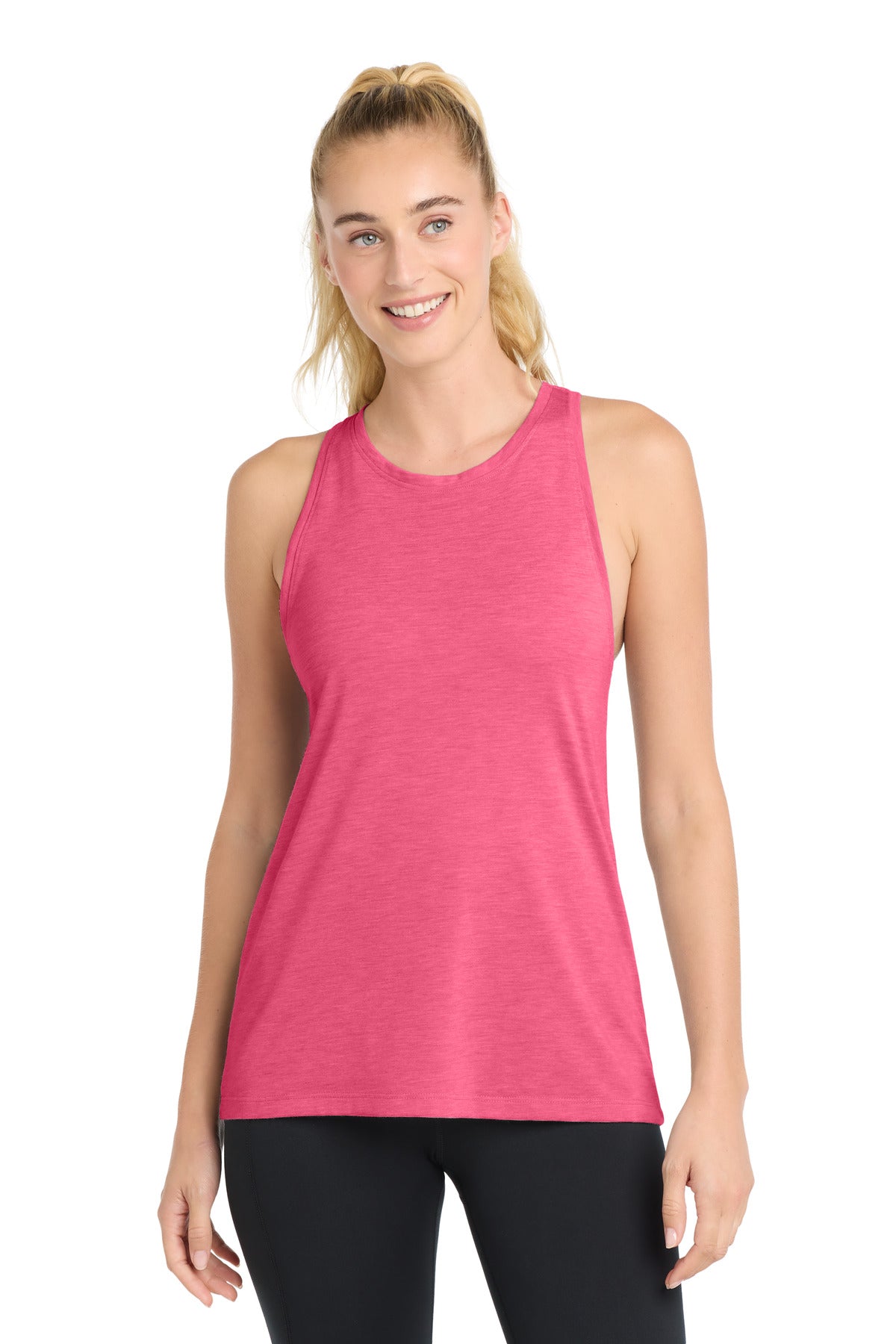 Sport-Tek Â® Women's PosiCharge Â® Tri-Blend Wicking Tank. LST402