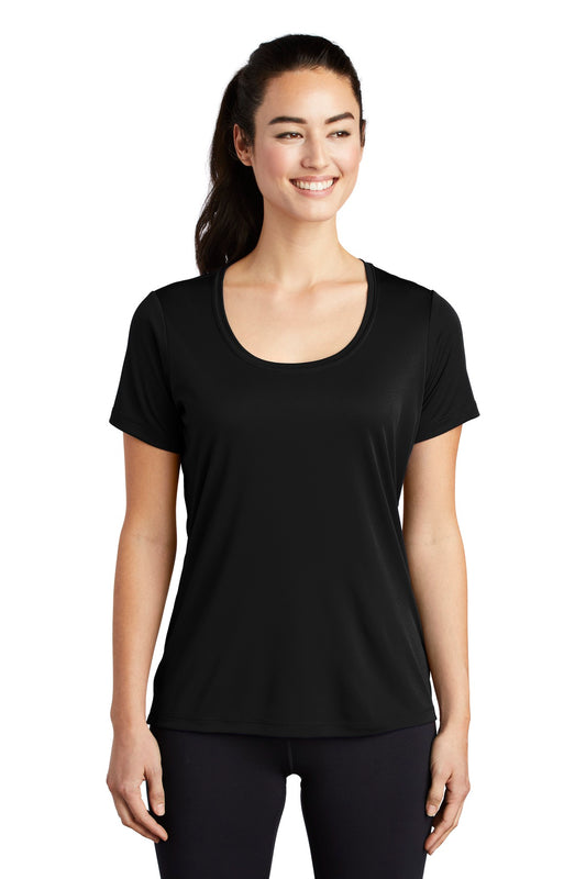 Sport-Tek ? Women's Posi-UV? Pro Scoop Neck Tee. LST420