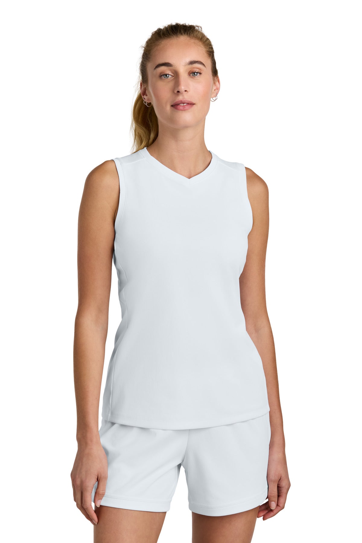Sport-TekÂ® Women's Club Sleeveless V-Neck LST441