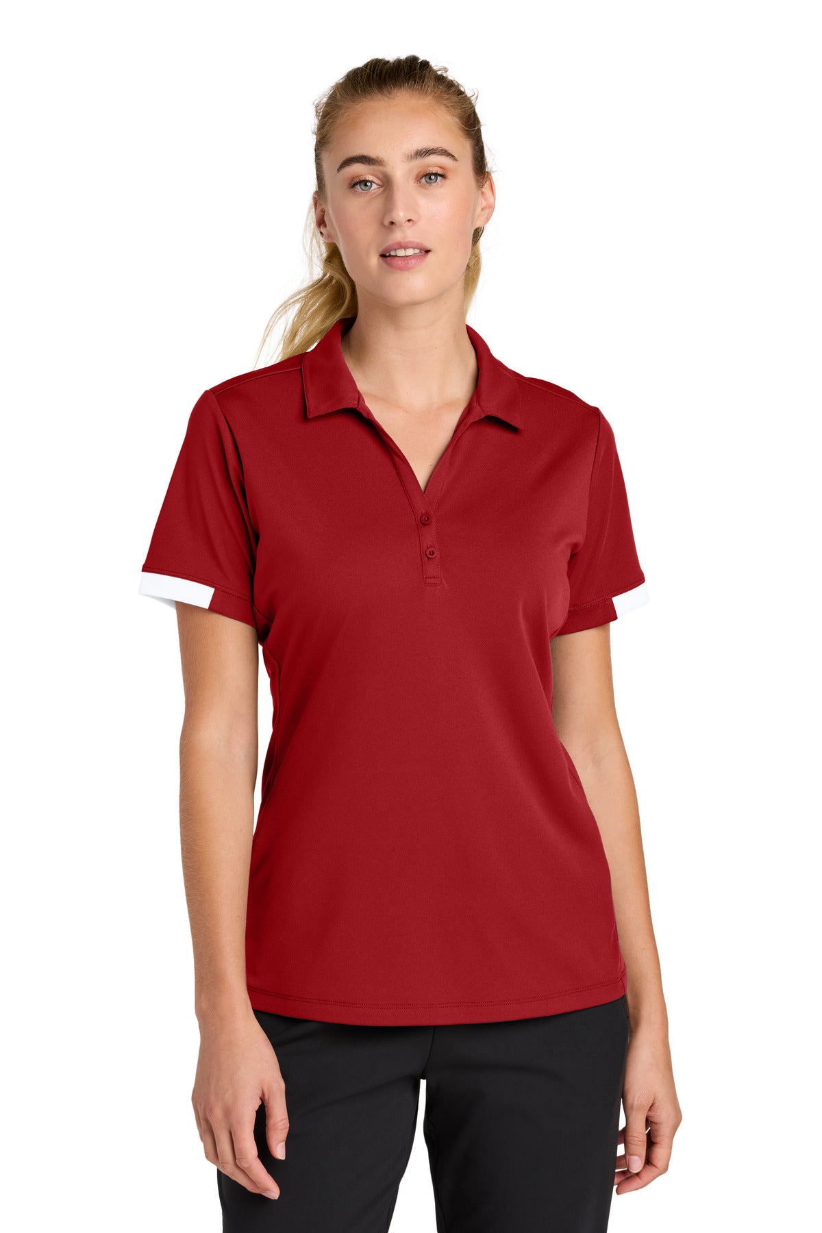 Sport-TekÂ® Women's Club Colorblock Polo LST444