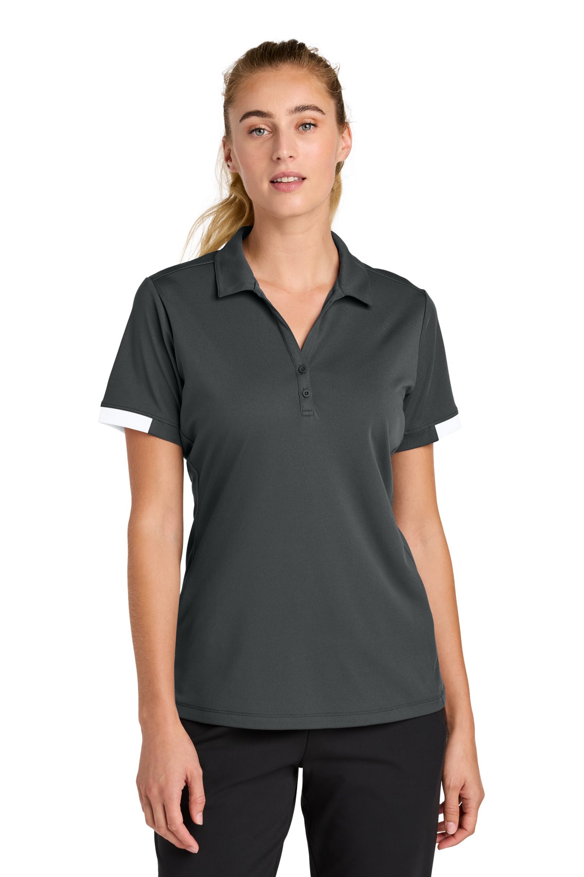 Sport-TekÂ® Women's Club Colorblock Polo LST444