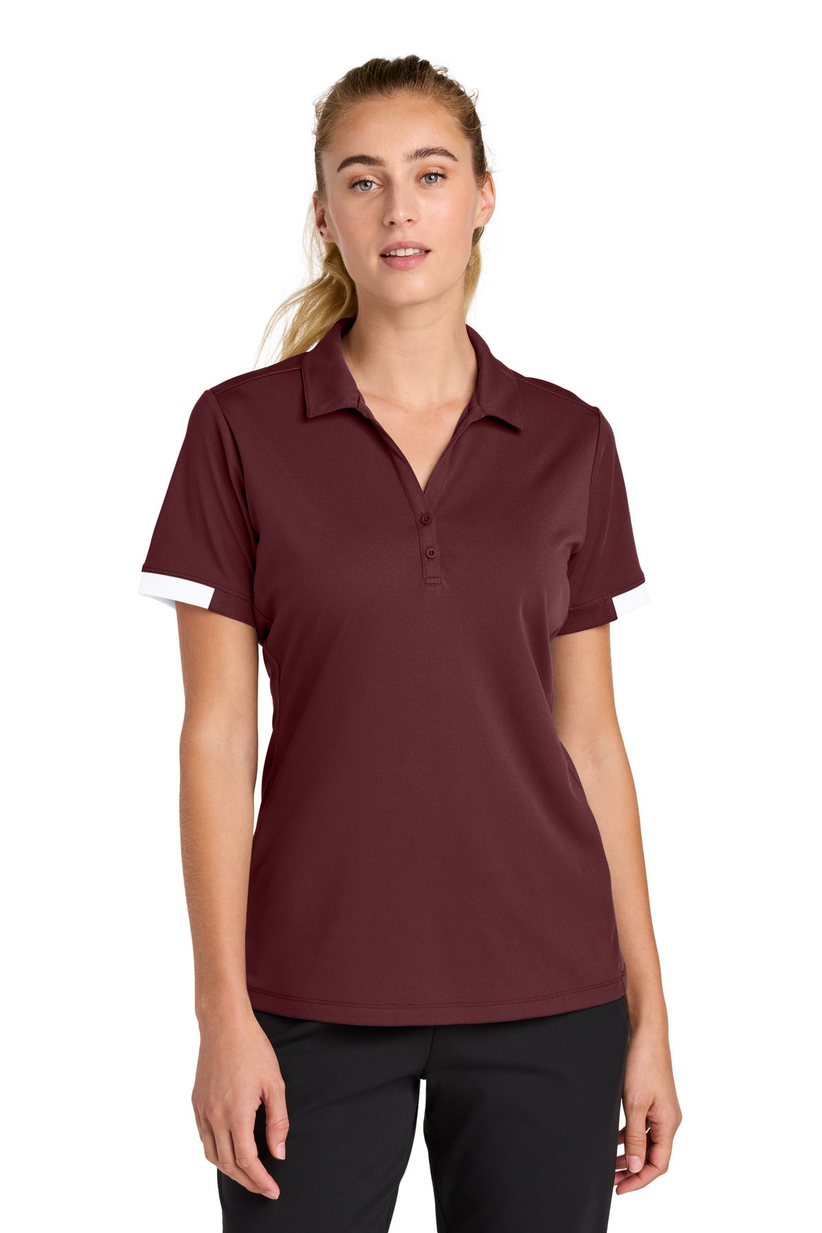 Sport-TekÂ® Women's Club Colorblock Polo LST444