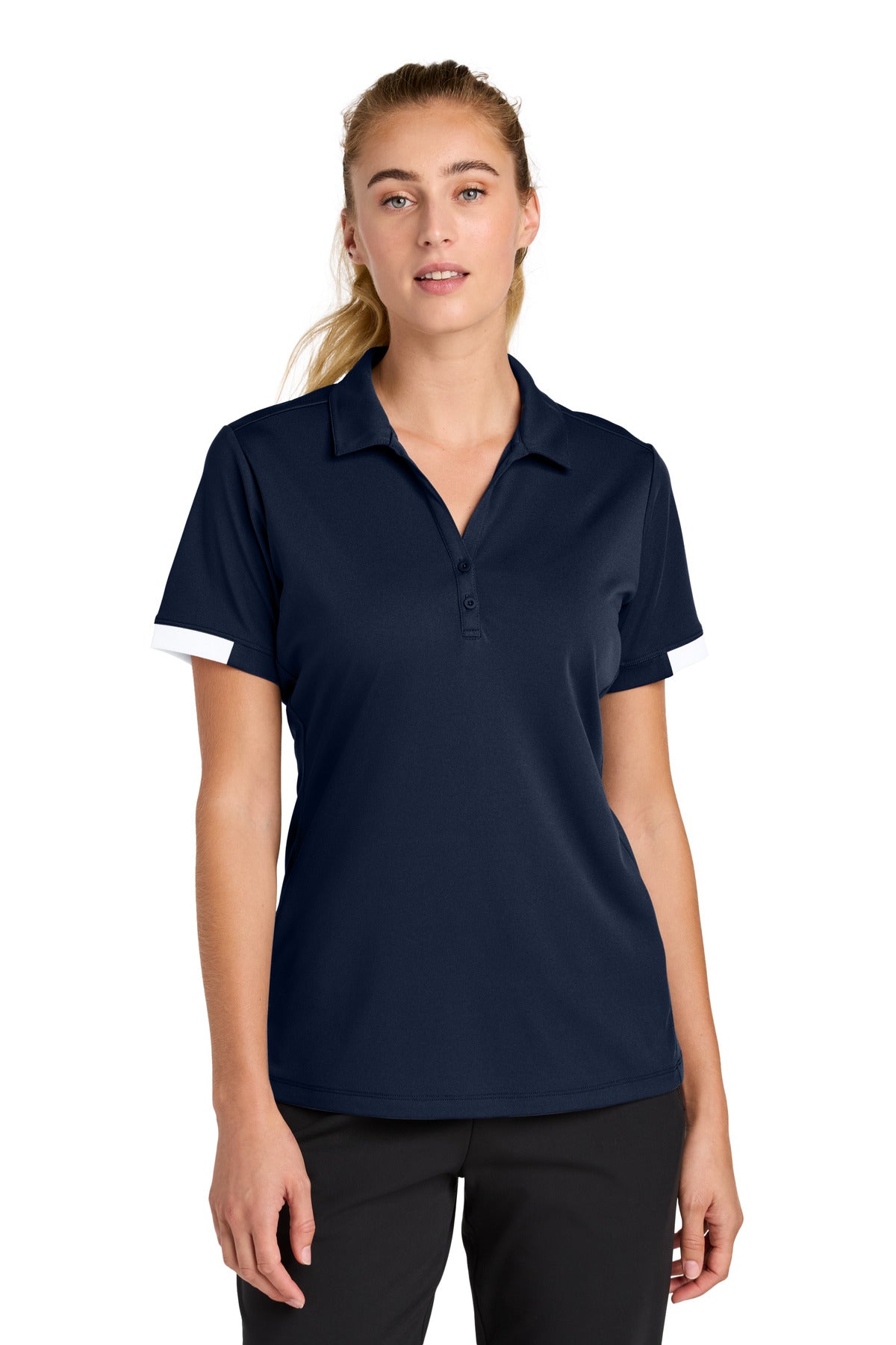 Sport-TekÂ® Women's Club Colorblock Polo LST444