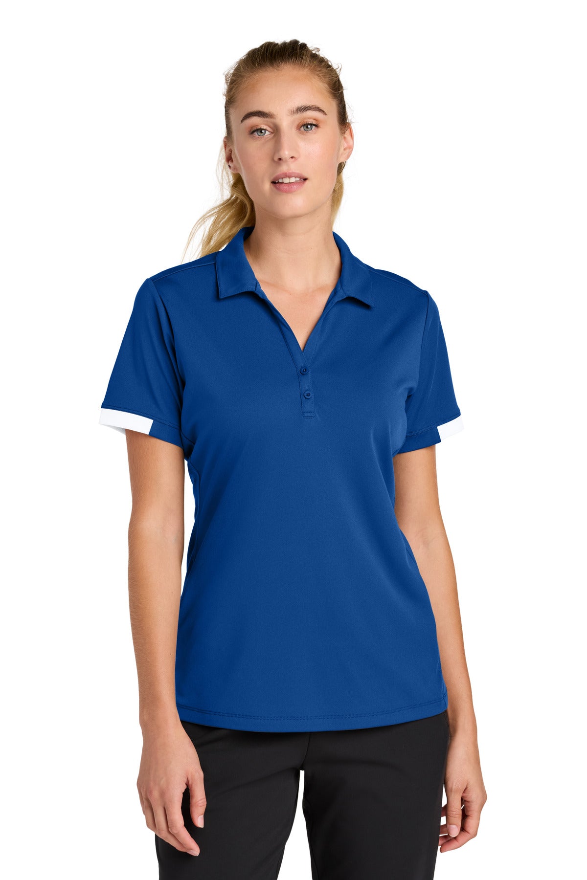 Sport-TekÂ® Women's Club Colorblock Polo LST444