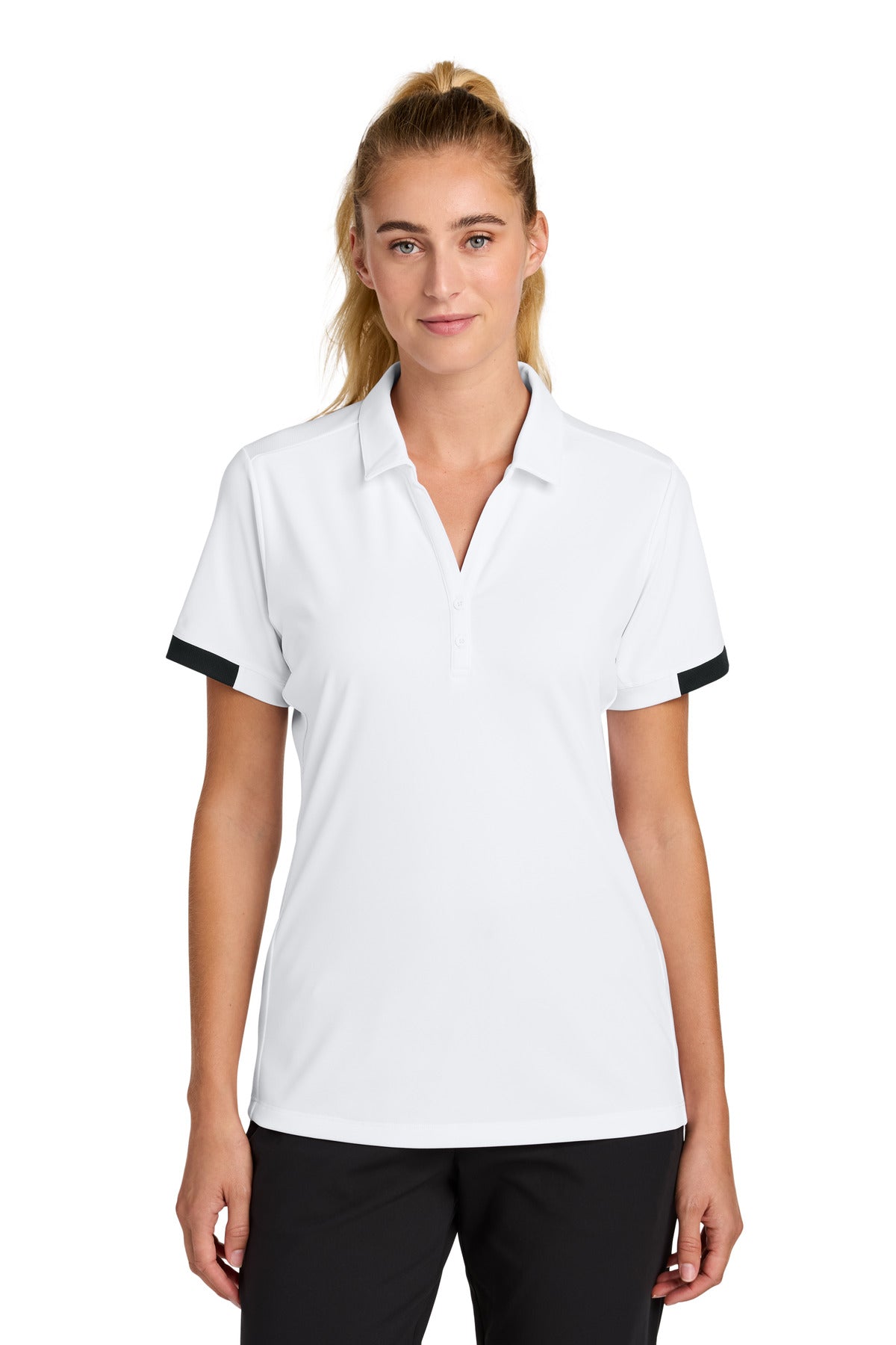 Sport-TekÂ® Women's Club Colorblock Polo LST444