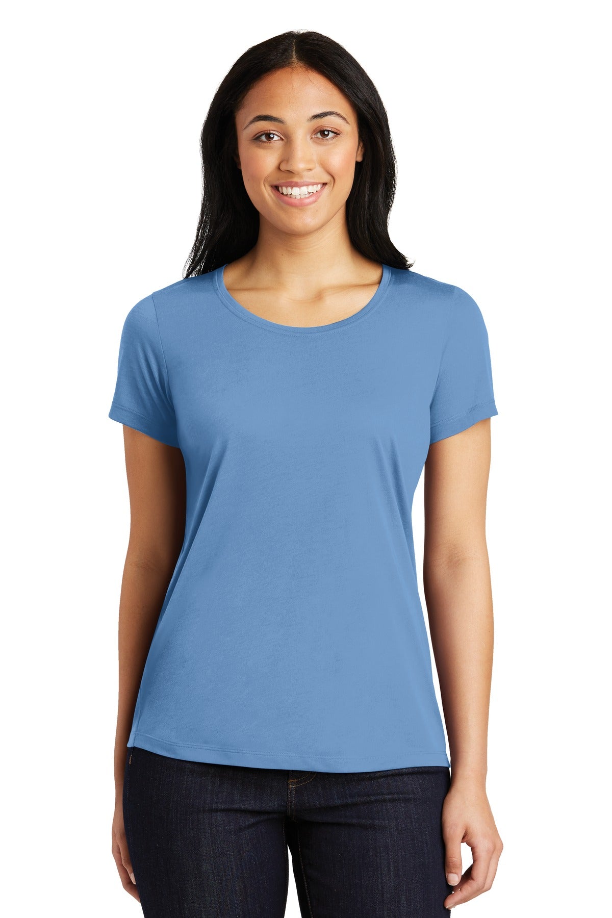 Sport-Tek? Women's PosiCharge? Competitor? Cotton Touch? Scoop Neck Tee. LST450