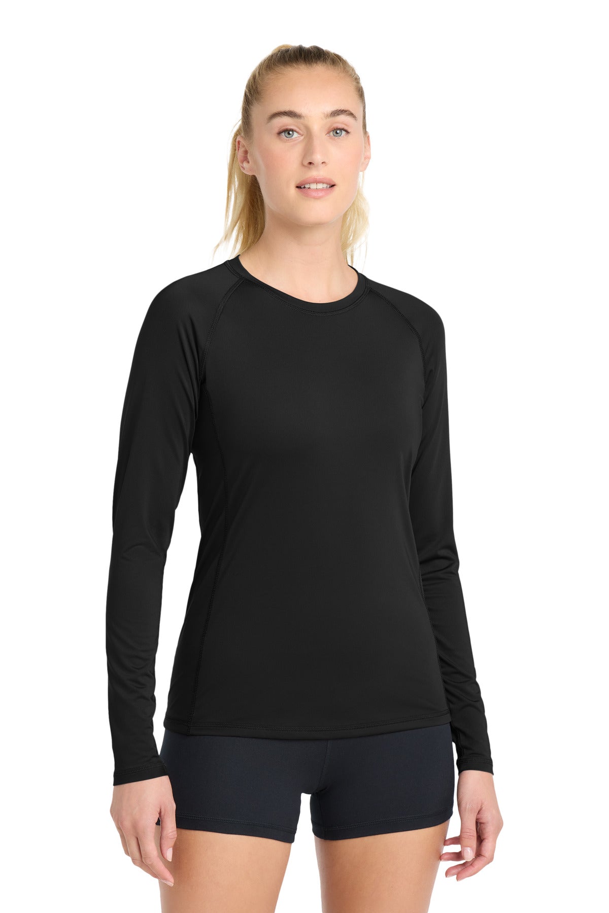 Sport-Tek ?? Women's Long Sleeve Rashguard Tee. LST470LS