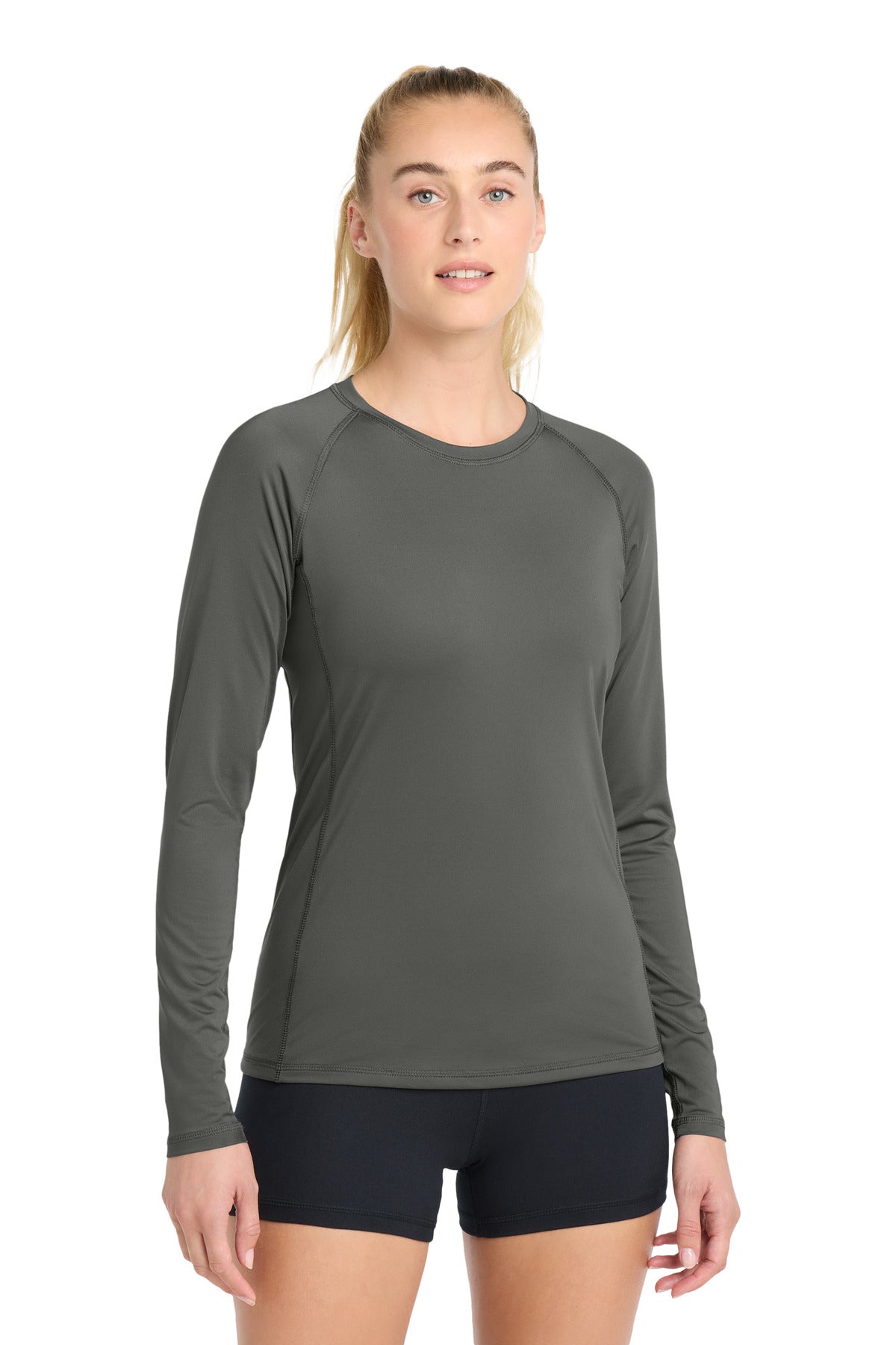 Sport-Tek ?? Women's Long Sleeve Rashguard Tee. LST470LS