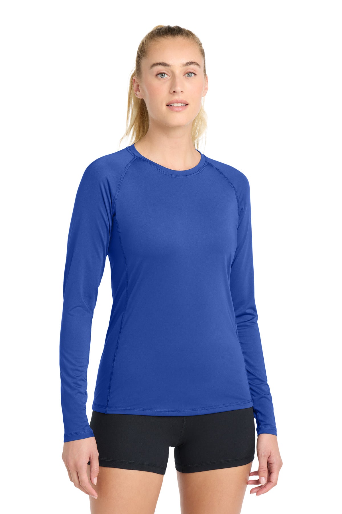 Sport-Tek ?? Women's Long Sleeve Rashguard Tee. LST470LS