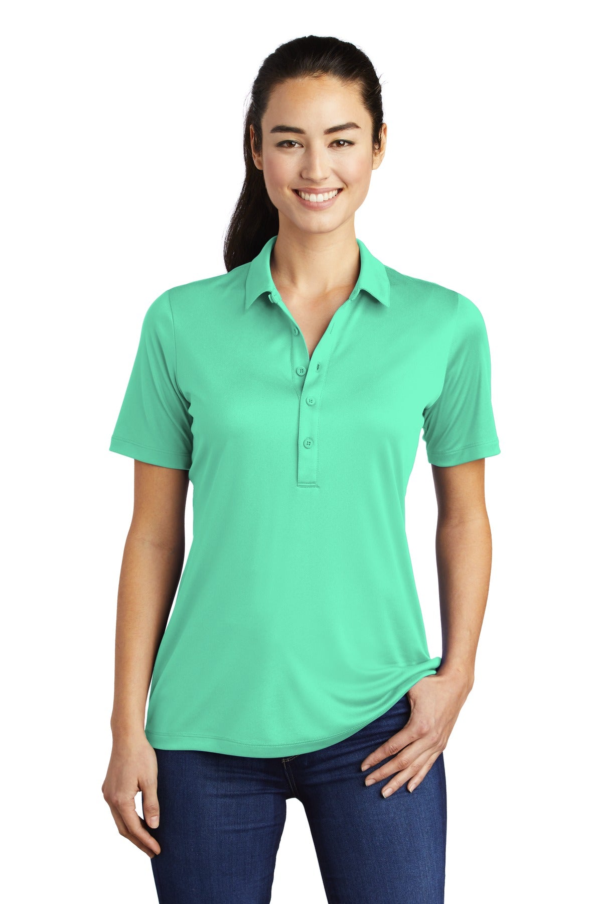 Sport-Tek? Women's Posi-UV ? Pro Polo.  LST520