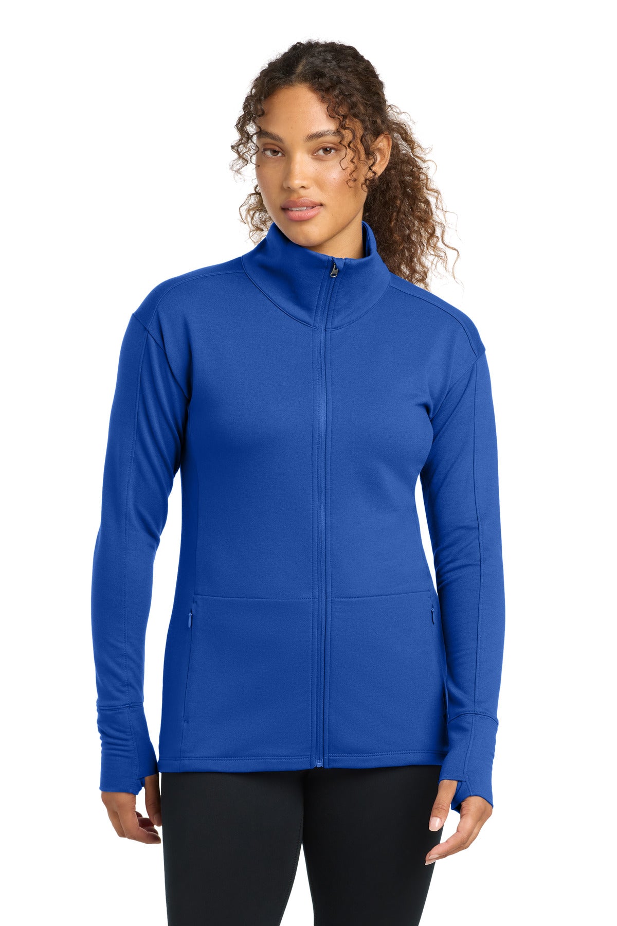 Sport-TekÂ® Women's Sport-WickÂ® Flex Fleece Full-Zip. LST560