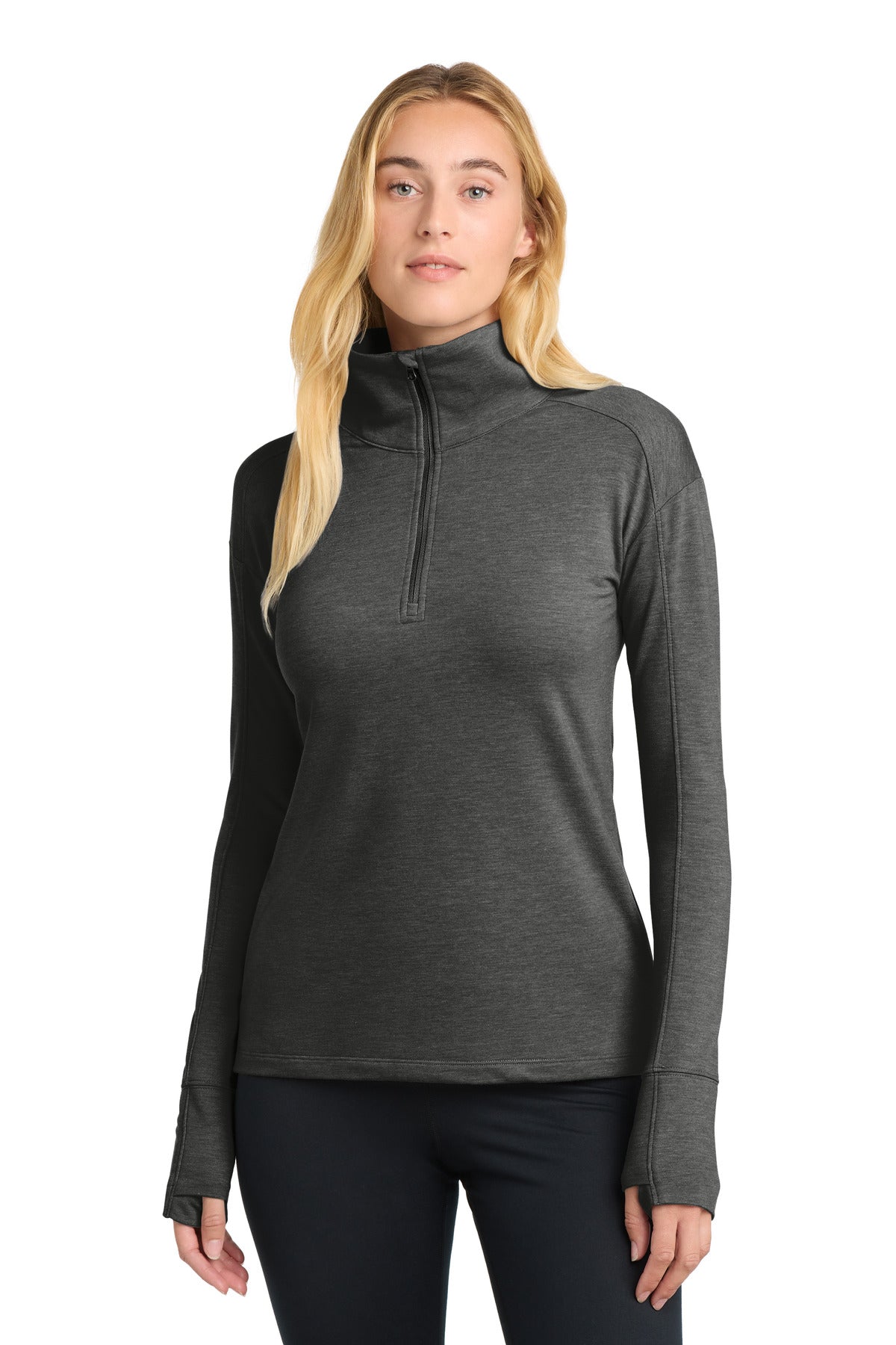 Sport-TekÂ® Women's Sport-WickÂ® Flex Fleece 1/4-Zip. LST561