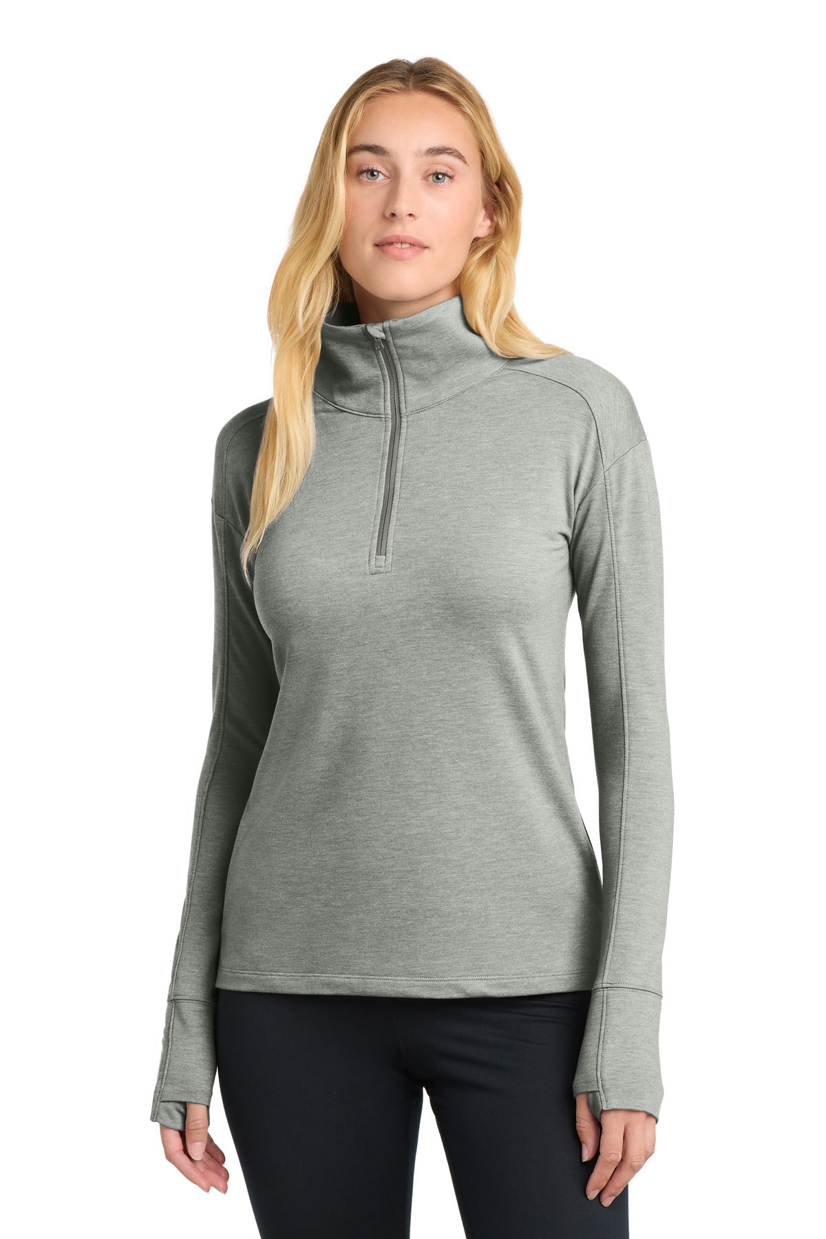 Sport-TekÂ® Women's Sport-WickÂ® Flex Fleece 1/4-Zip. LST561