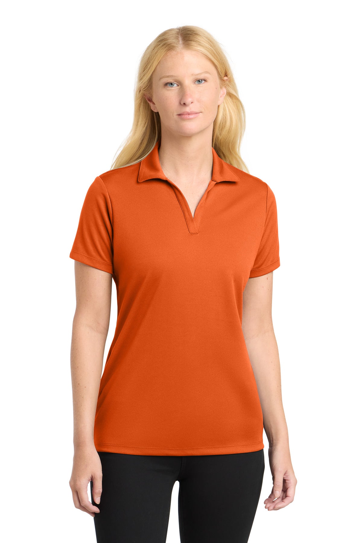 Sport-TekÂ® Women's PosiChargeÂ® RacerMeshÂ® Polo. LST640