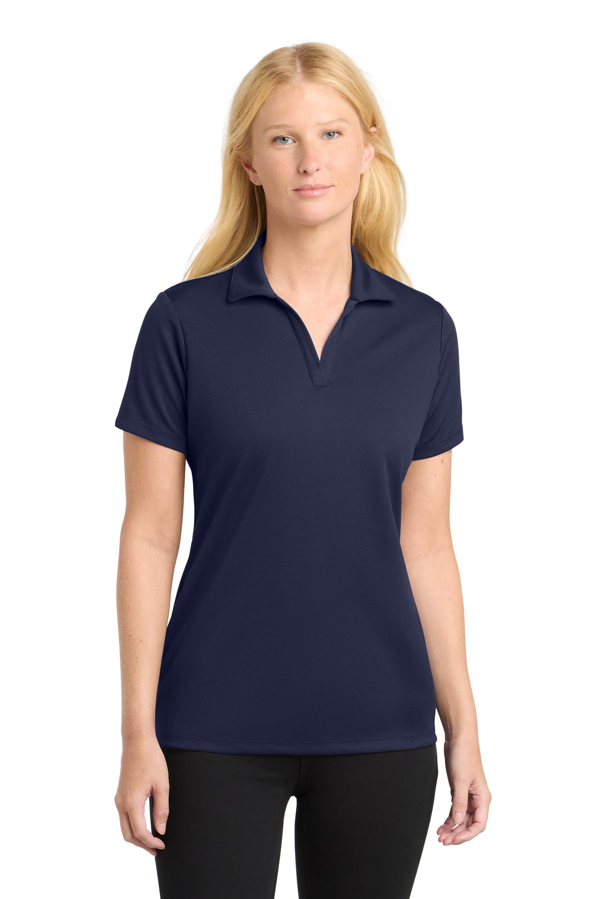 Sport-TekÂ® Women's PosiChargeÂ® RacerMeshÂ® Polo. LST640