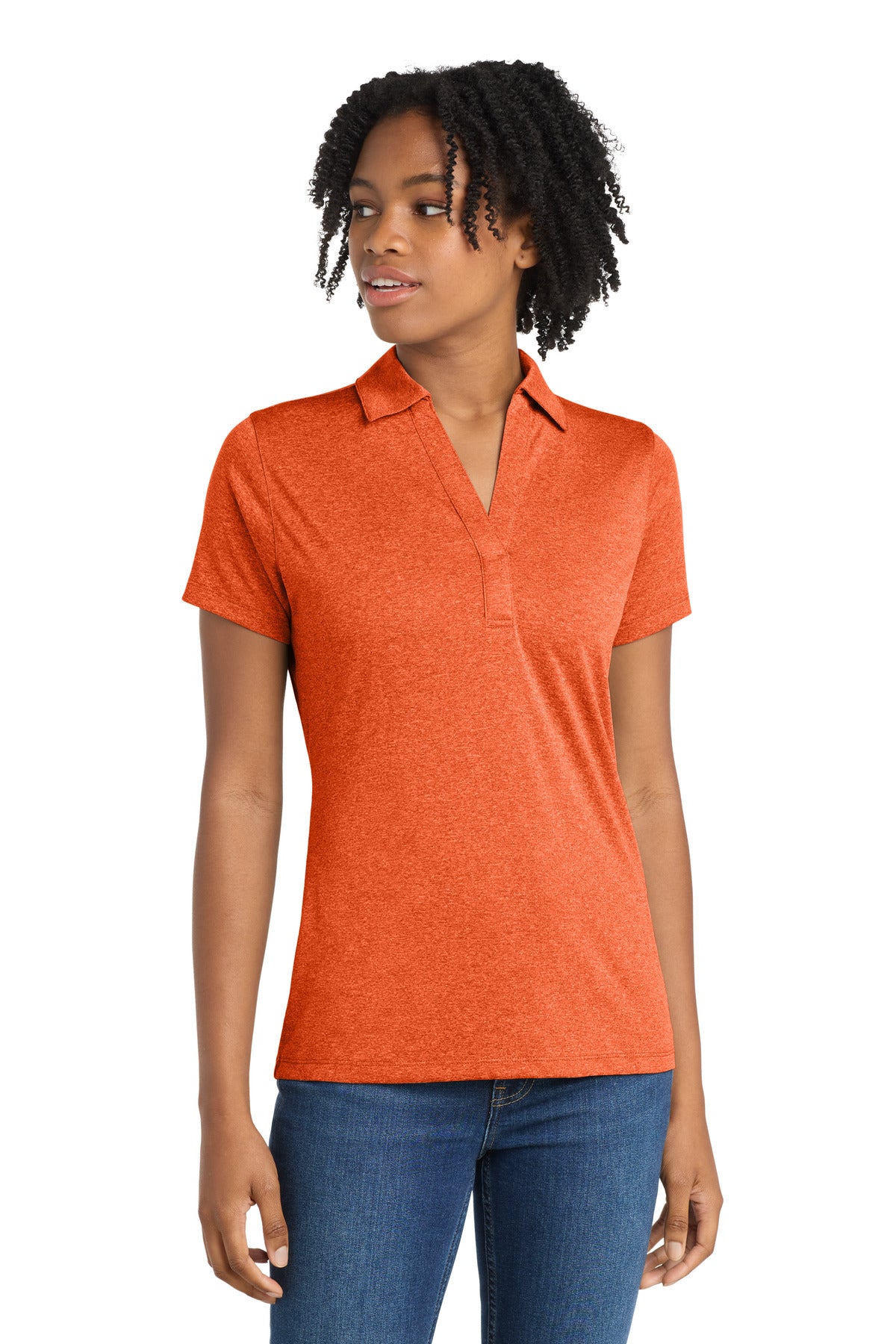 Sport-Tek?? Women's Heather ContenderŸ?? Polo. LST660