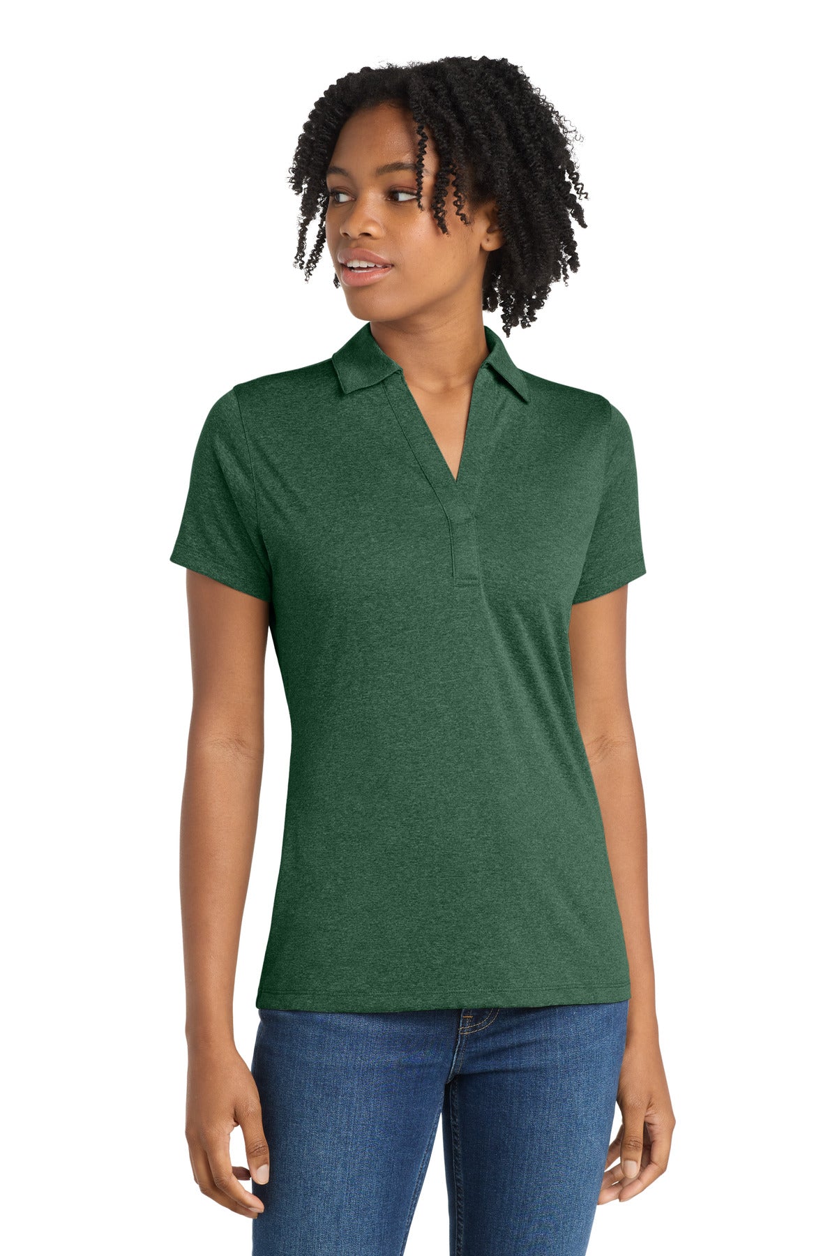 Sport-Tek?? Women's Heather ContenderŸ?? Polo. LST660