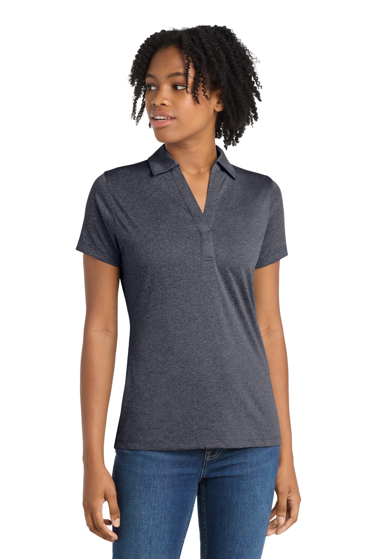 Sport-Tek?? Women's Heather ContenderŸ?? Polo. LST660